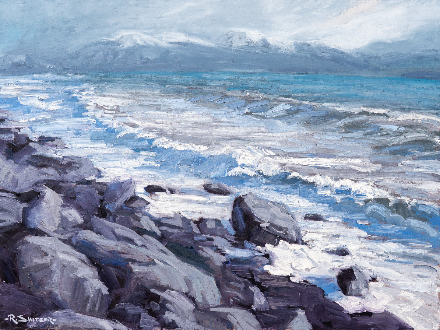 "Salt & Stone" | Fine Art Greeting Card