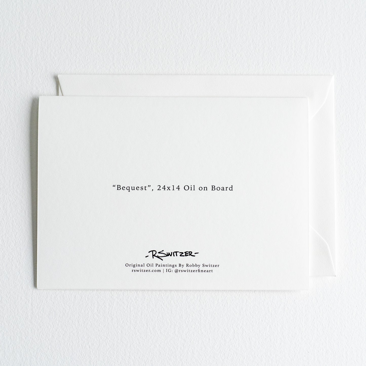"Bequest" | Fine Art Greeting Card