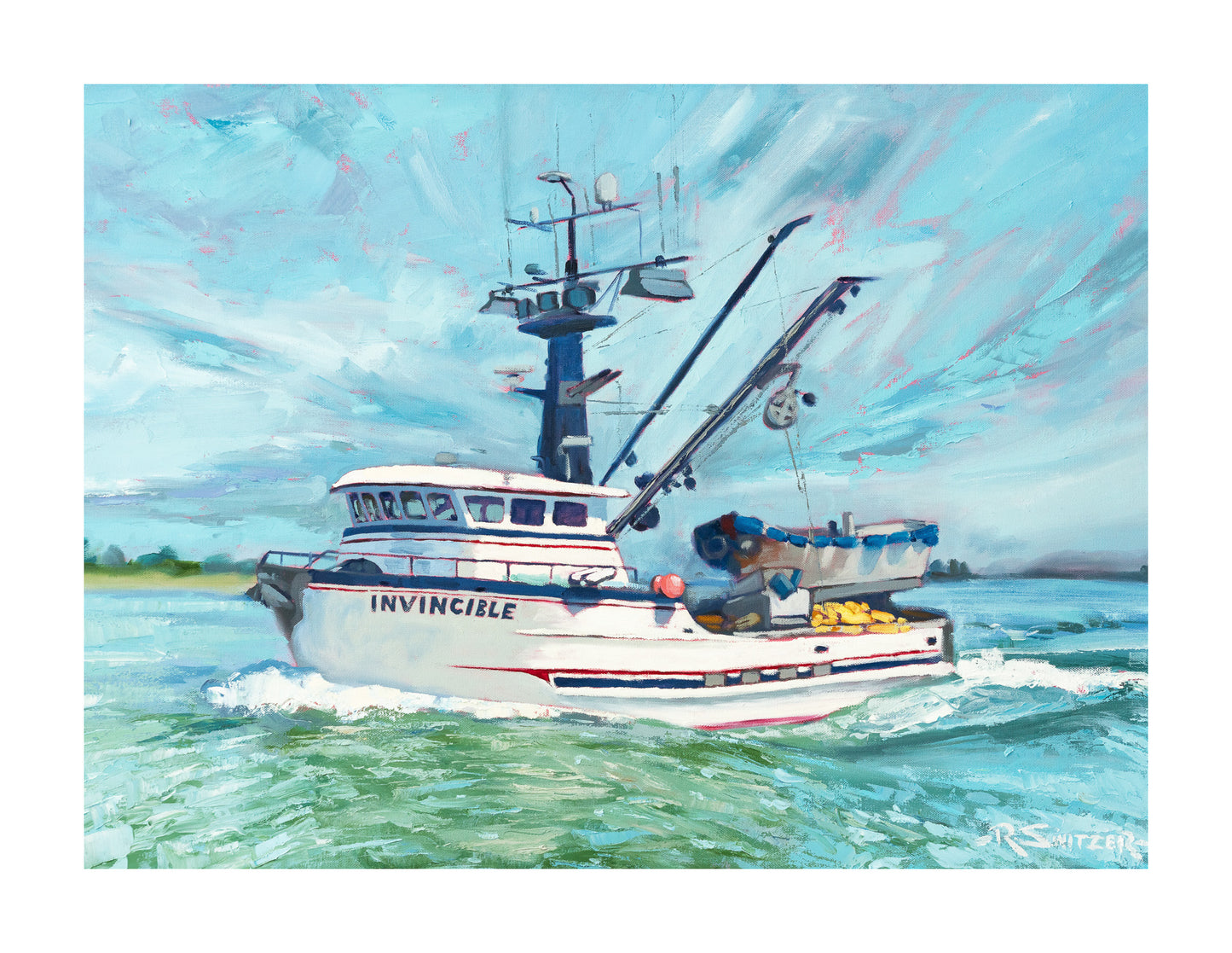 "Coos Bay" | Fine Art Greeting Card