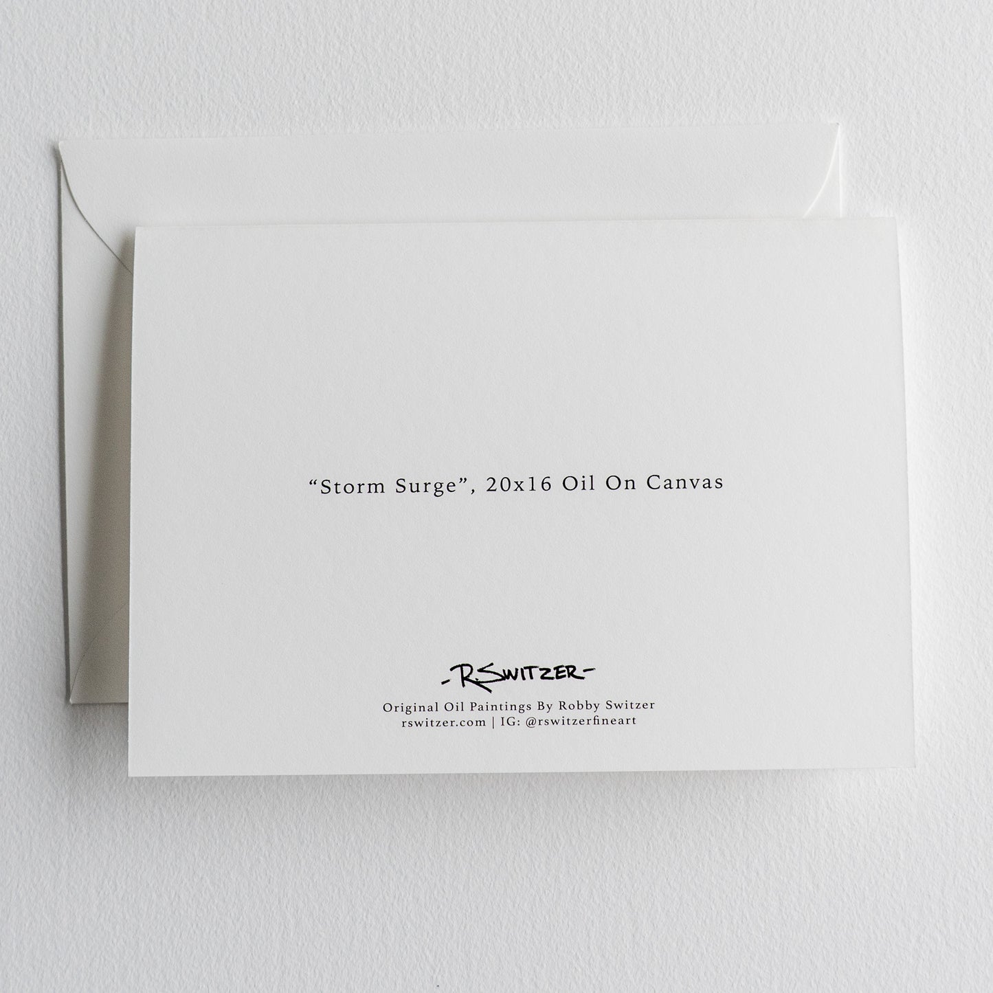 "Storm Surge" | Fine Art Greeting Card