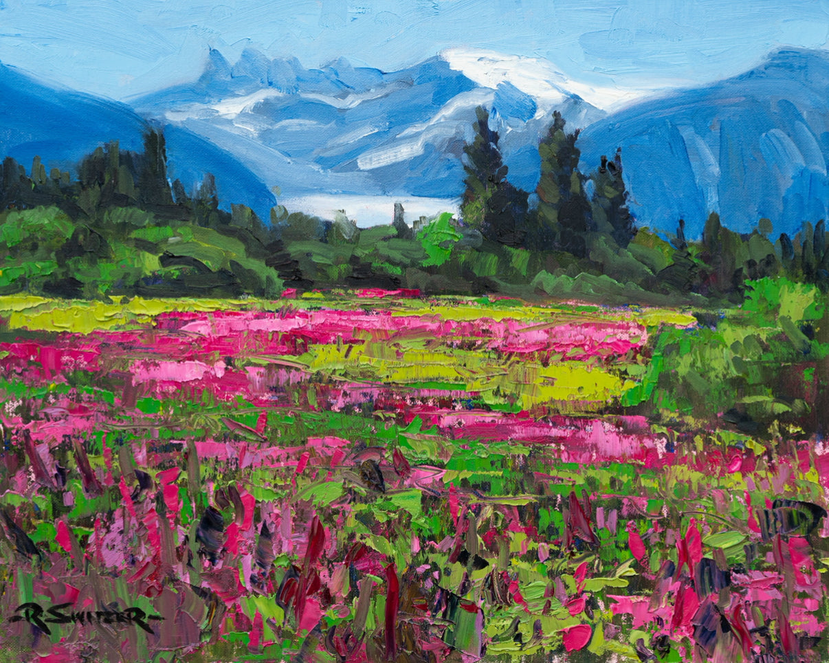 Mendenhall Fireweed – R. Switzer Fine Art