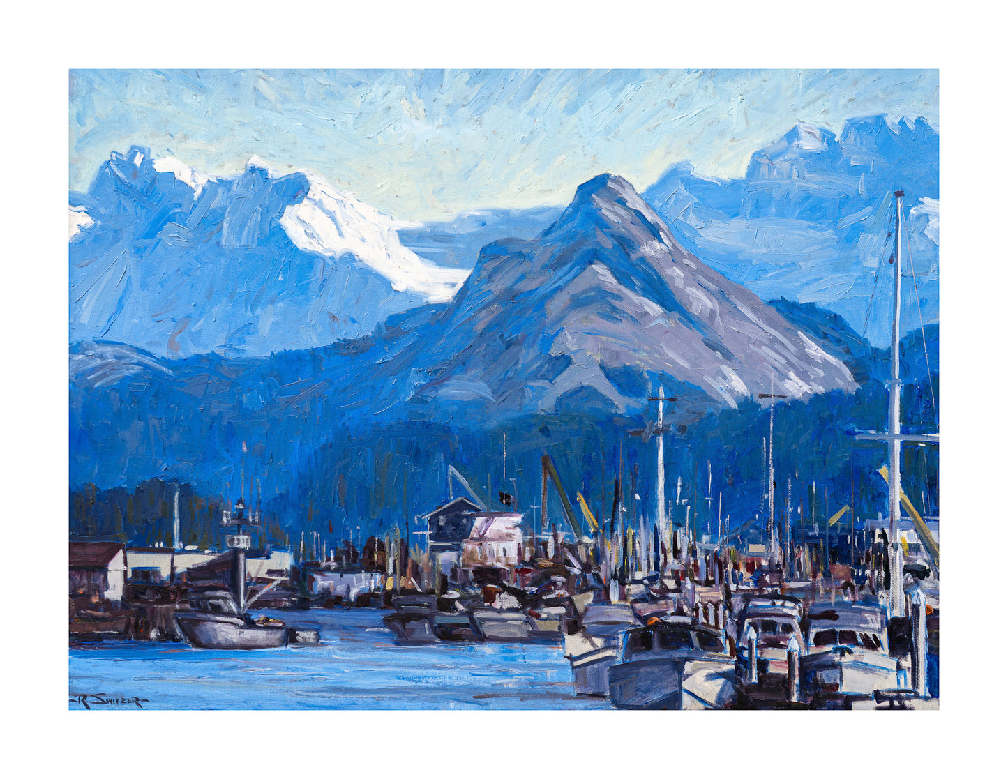 "Homer Blue" | Fine Art Greeting Card