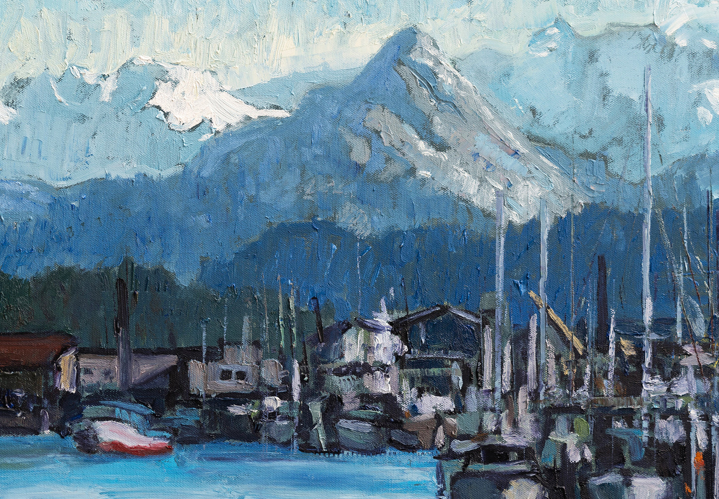 "Homer Harbor" | Fine Art Greeting Card