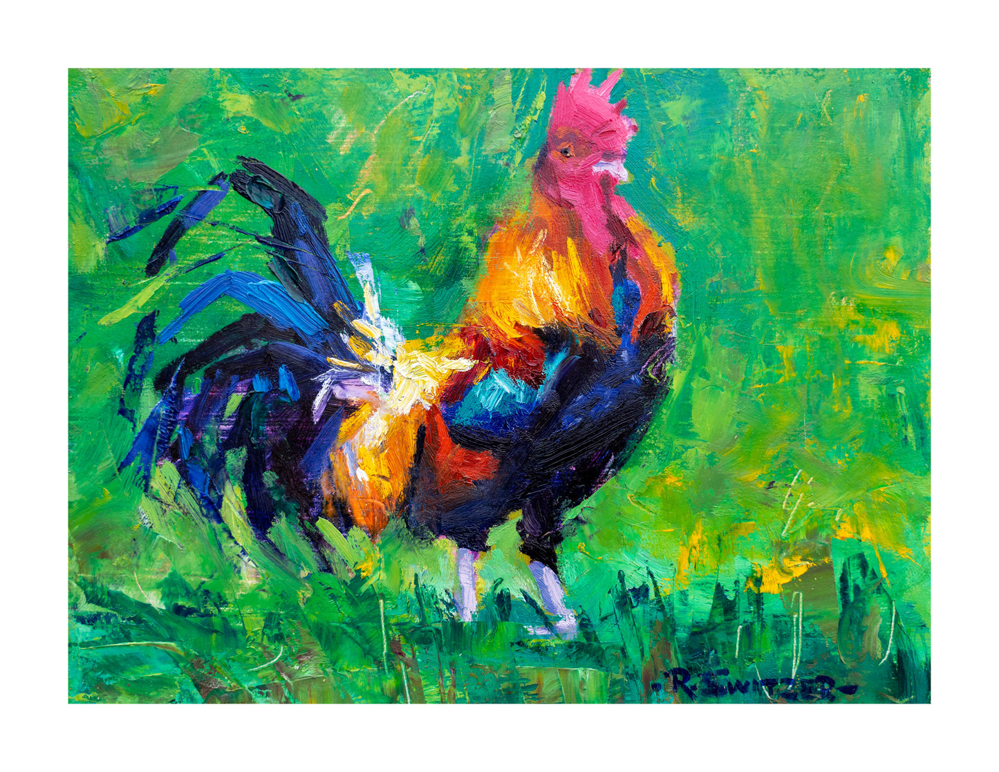 King of the Coop | Fine Art Giclée Print