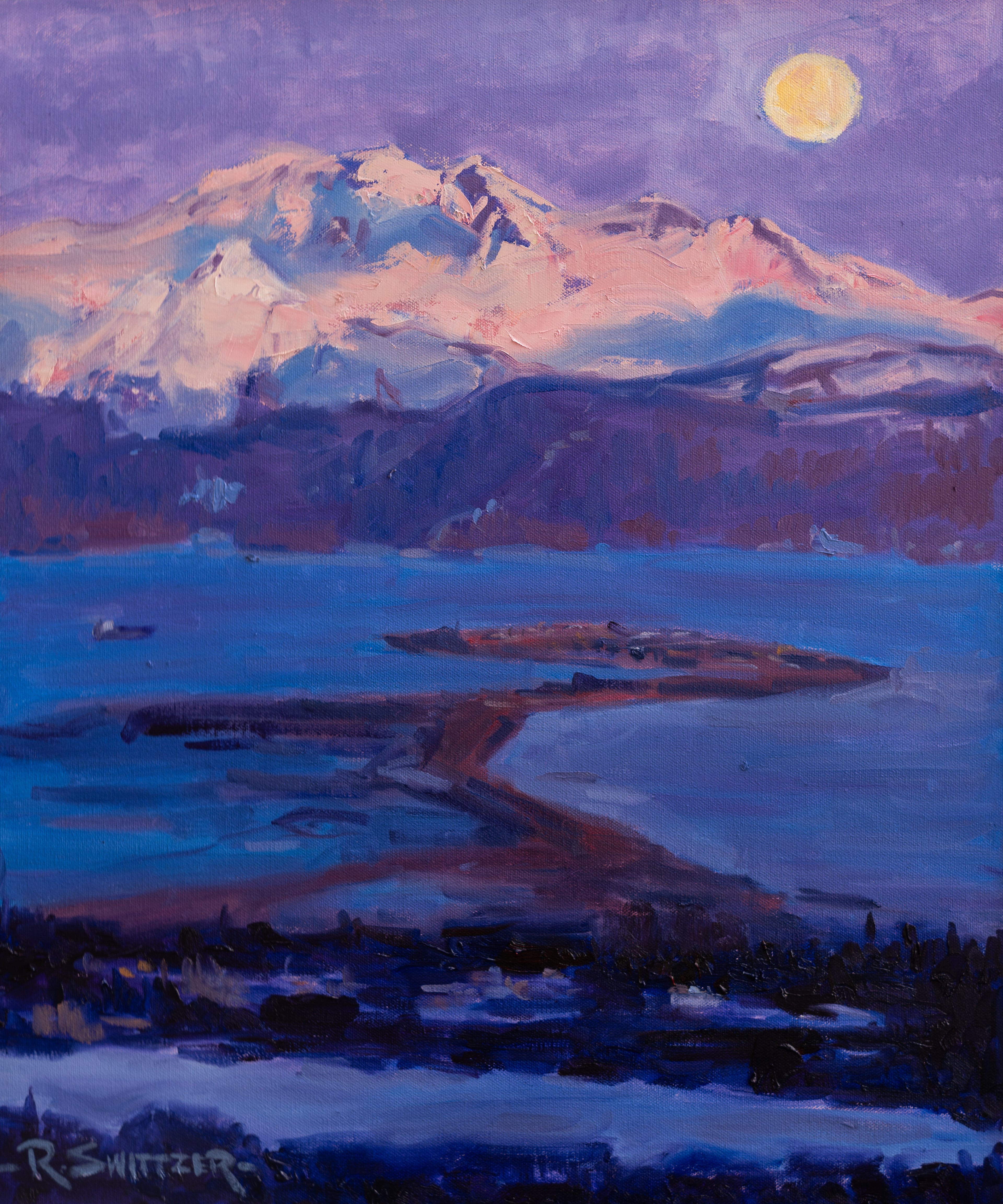 Moonlit Peaks