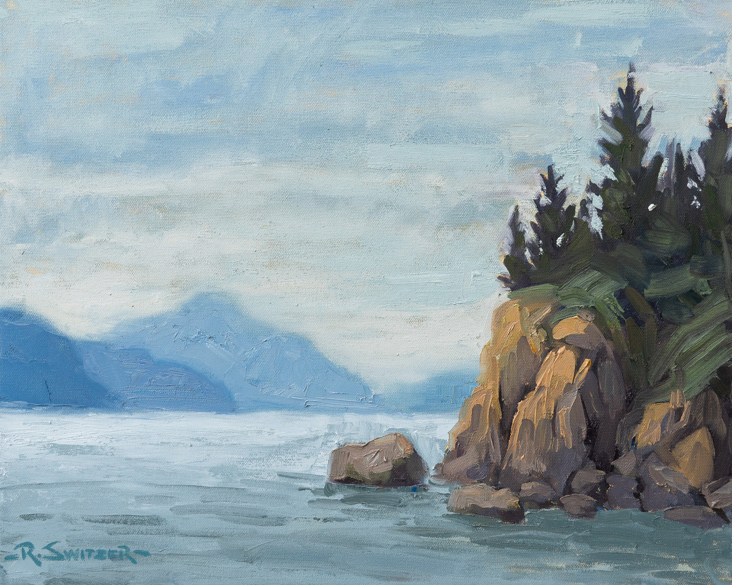 "Seaside Timber" | Fine Art Greeting Card