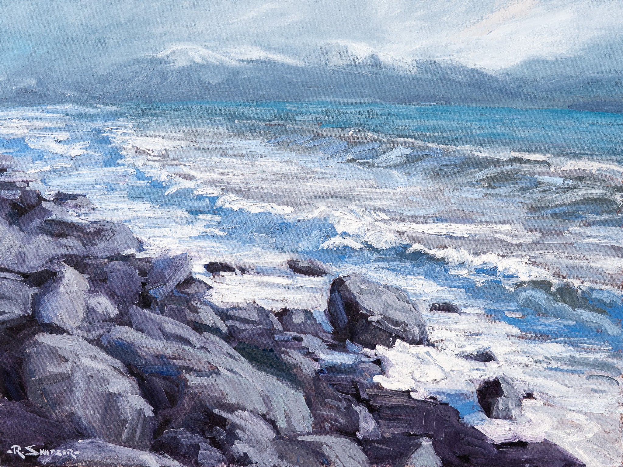 "Salt & Stone" | Fine Art Greeting Card