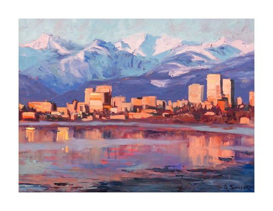 Anchorage at Dusk | Fine Art Giclée Print