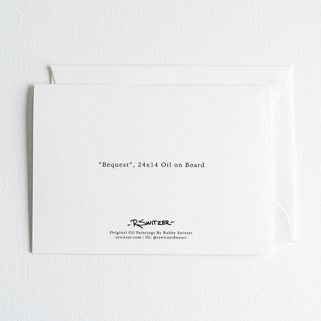 "Bequest" | Fine Art Greeting Card