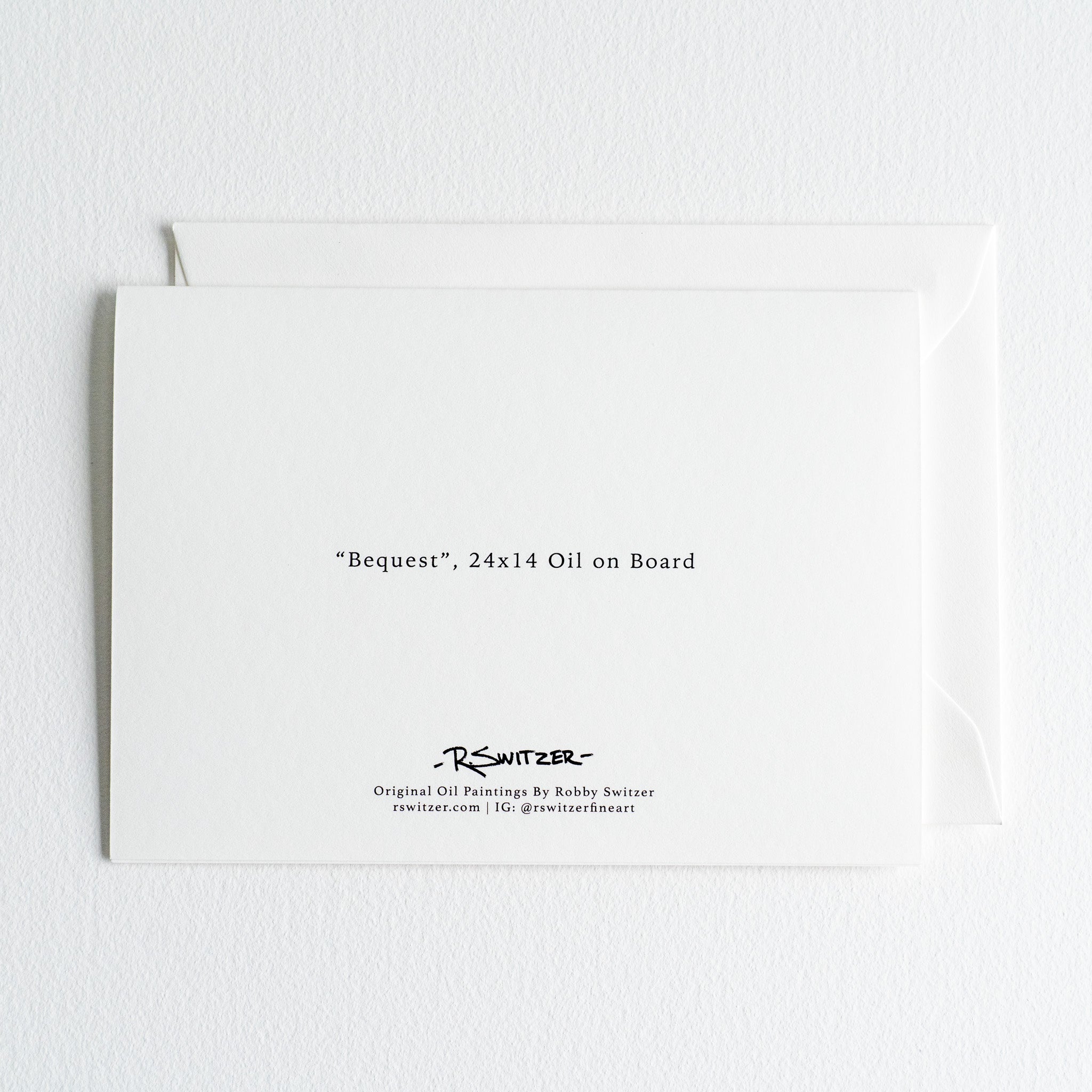 "Bequest" | Fine Art Greeting Card