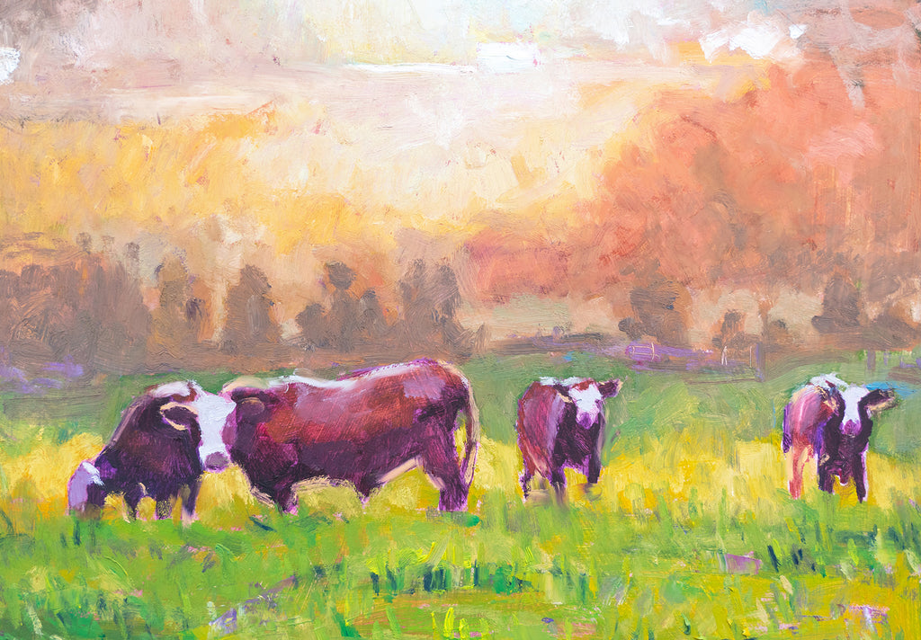 "Bovinity" | Fine Art Greeting Card