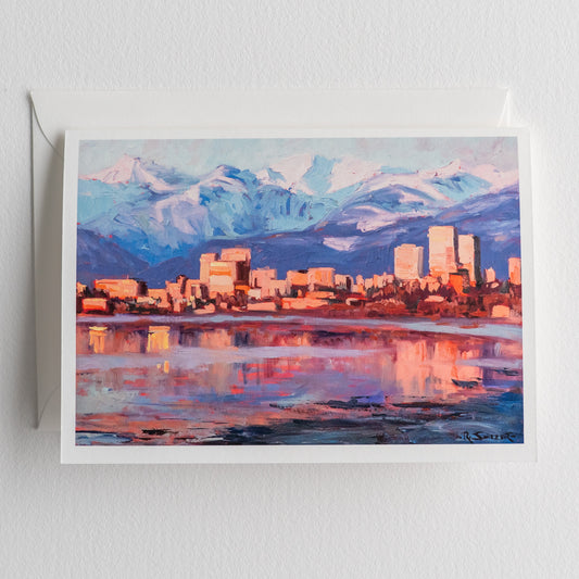 "Anchorage at Dusk" | Fine Art Greeting Card