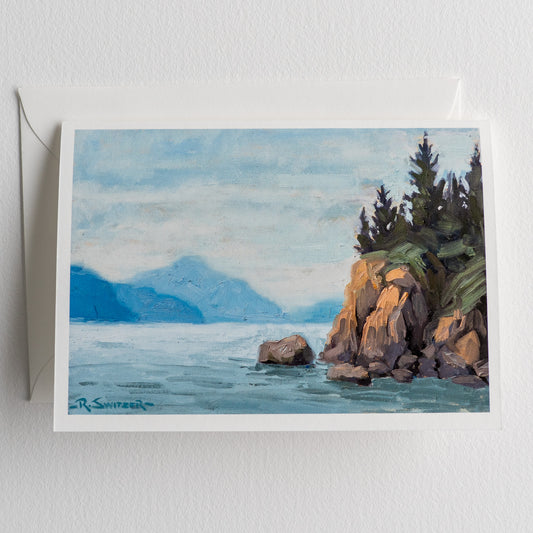 "Seaside Timber" | Fine Art Greeting Card