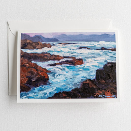 "Coastal Rumble" | Fine Art Greeting Card