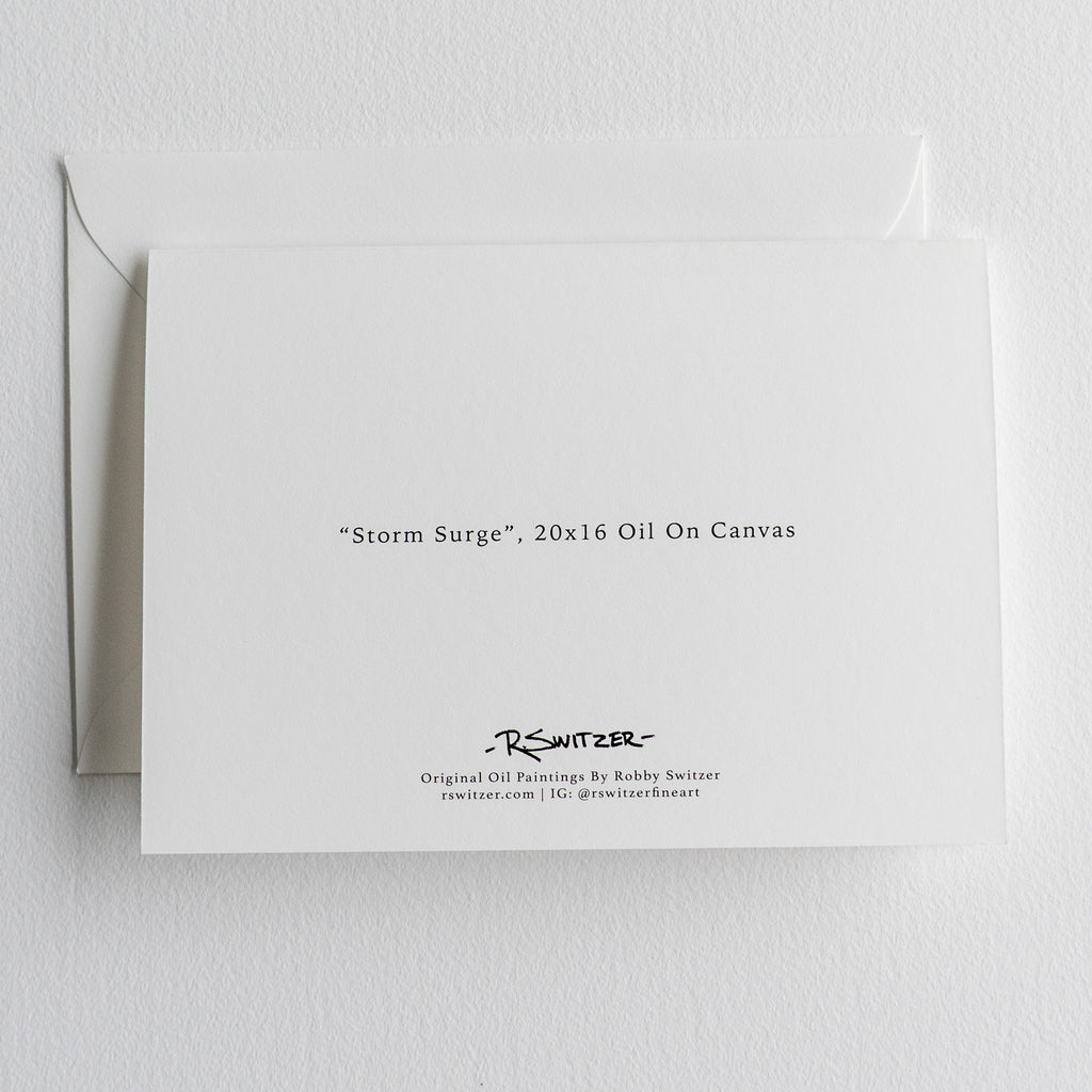 "Storm Surge" | Fine Art Greeting Card