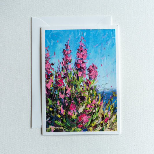 "Fireweed" | Fine Art Greeting Card