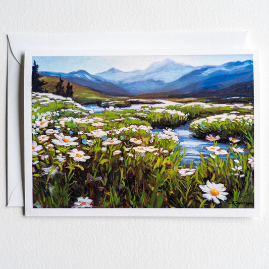"Daisy Valley" | Fine Art Greeting Card
