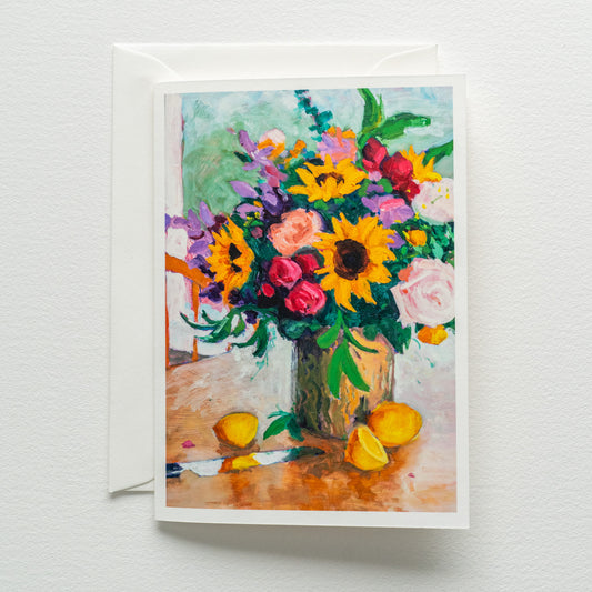 "Flowers for Brittani" | Fine Art Greeting Card