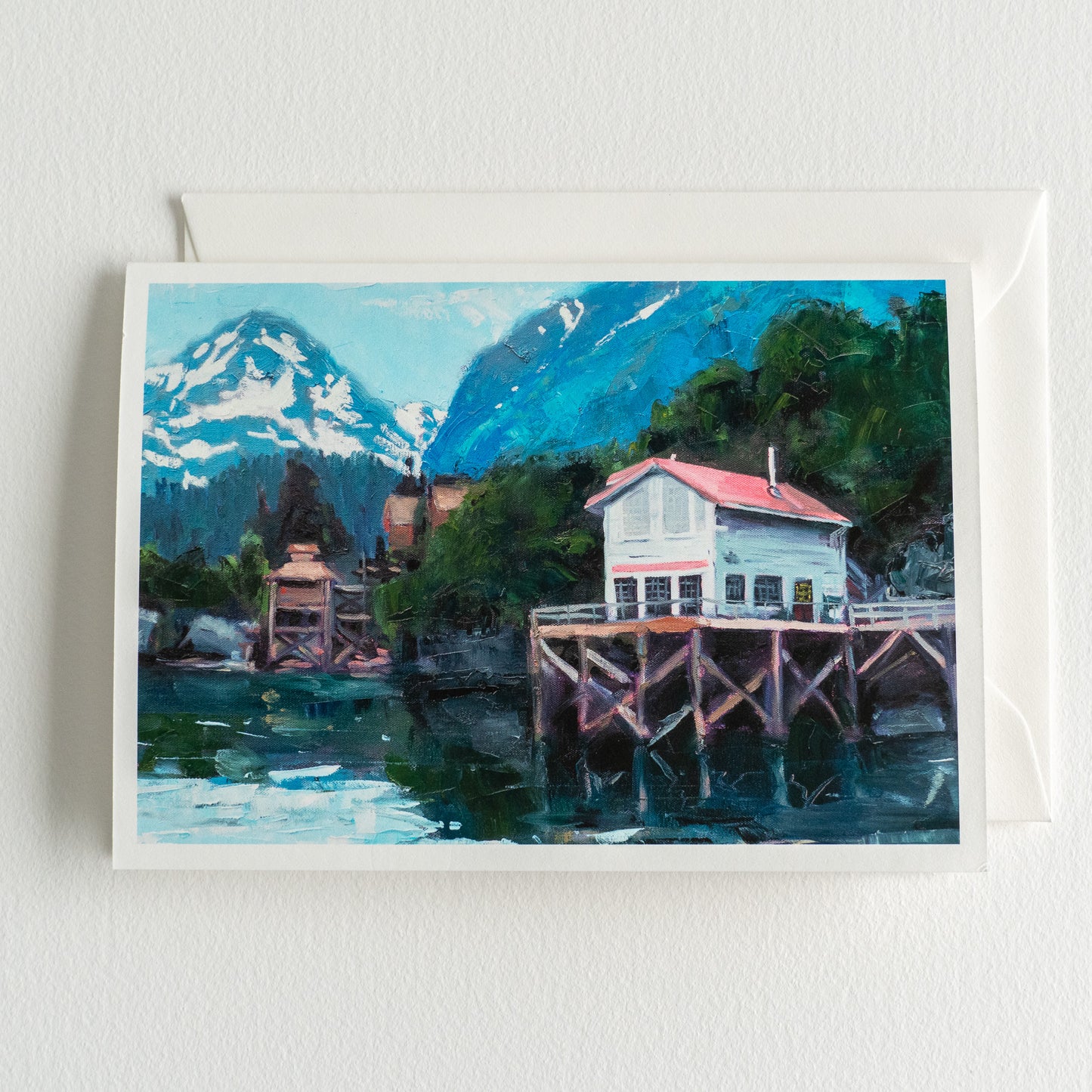 "Halibut Cove" | Fine Art Greeting Card