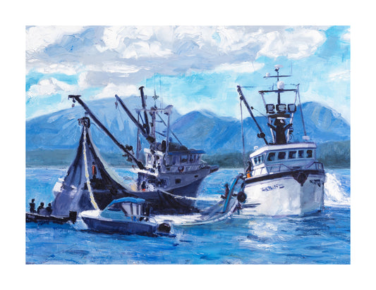 Herring Haul | Fine Art Giclée Print