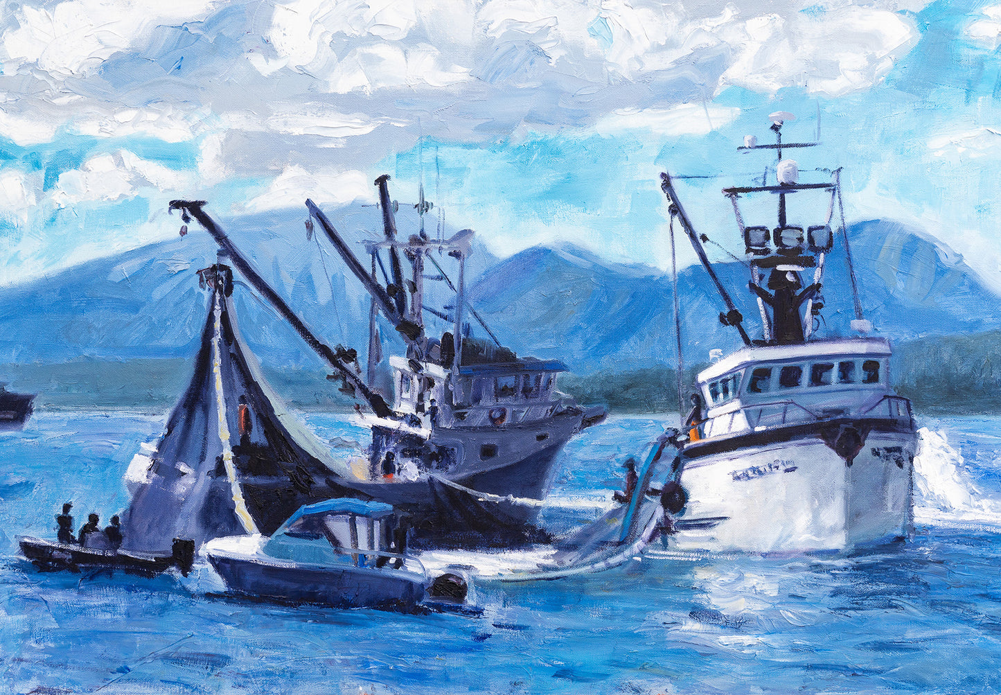 "Herring Haul" | Fine Art Greeting Card
