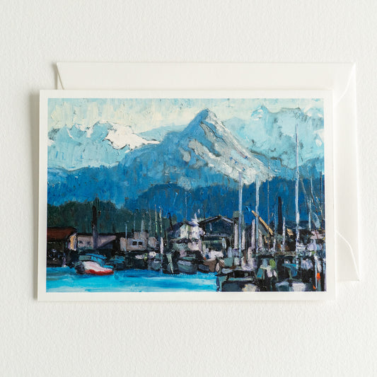 "Homer Harbor" | Fine Art Greeting Card