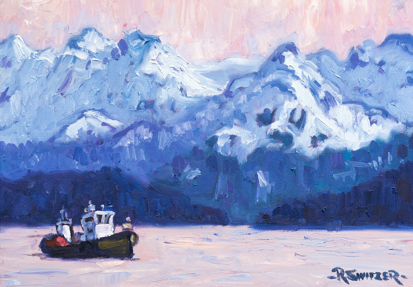 "Kachemak Dawn" | Fine Art Greeting Card