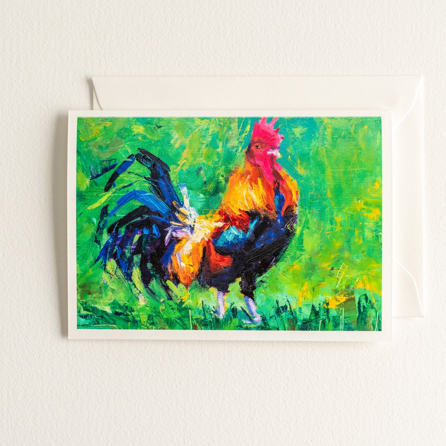 "King of the Coop" | Fine Art Greeting Card