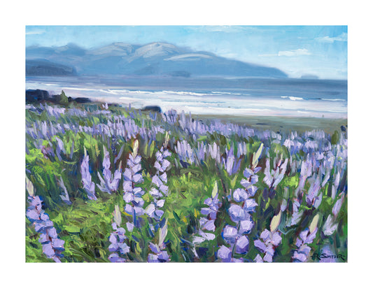 Ocean Lupine | Fine Art Giclée Print