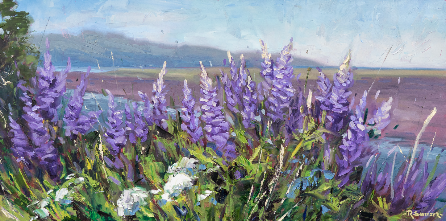 "Seaside Lupine" | Fine Art Greeting Card