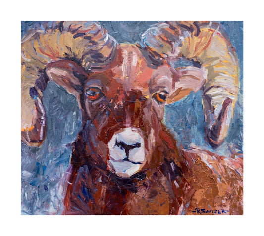 Sir Big Horn | Fine Art Giclée Print