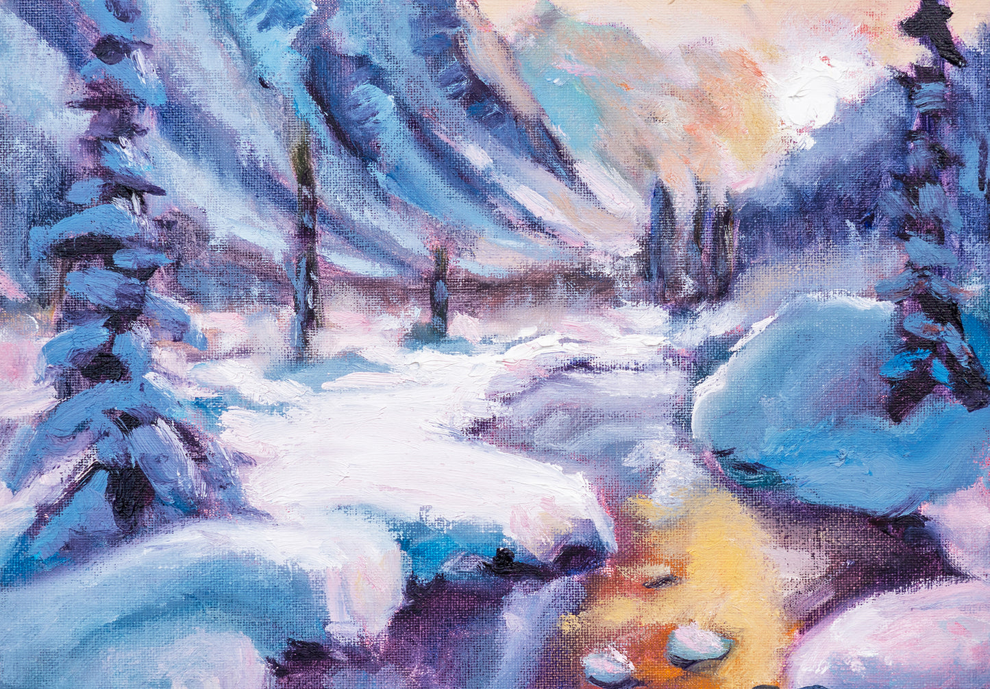 "Snowy River" | Fine Art Greeting Card